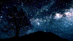 星空梦幻星空夜空漫天星辰唯美视频素材