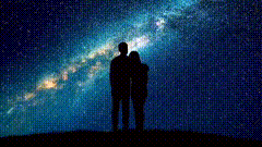 星空陪伴视频素材