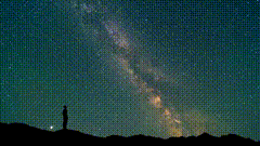 星辰星空总有一片星空为你发光银河星辰大海