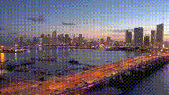 最美的夜景素材特效