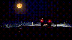 月亮唯美素材