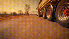 油罐车公路视频素材重卡货车