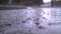 雨滴唯美视频素材摄影雨滴下雨天