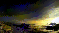 震撼星空素材特效