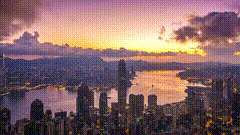 香港唯美素材特效