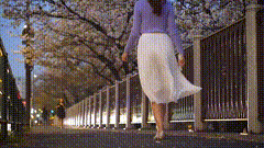 人行道唯美素