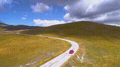 公路唯美素材