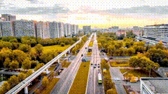 公路唯美素材348