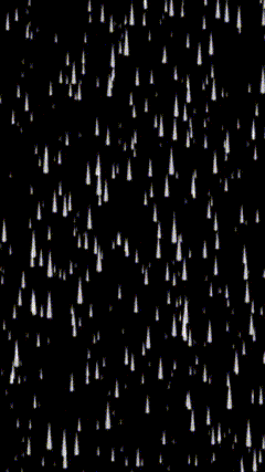 创作灵感黑幕画中画大雨素材特效