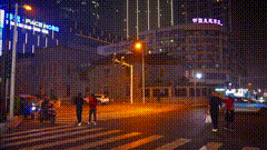 城市夜景唯美视频素材湖南