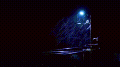 大暴雨打雷视频素材