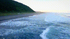 大海唯美素材特效1119