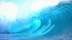 大海巨浪唯美素材特效1285