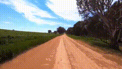 大草原道路素材（副驾拍摄)开车注意安全