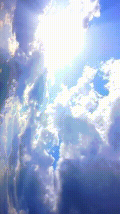 天空云朵唯美素材素材特效短视频素材1389
