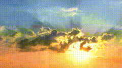 天空唯美素材素材特效短视频素材824