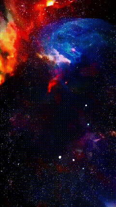 太空唯美素材特效素材特效短视频素材