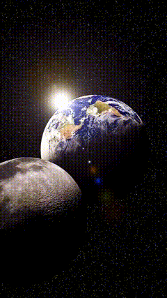 太空素材特效动态壁纸