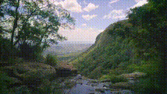 山上唯美视频素材