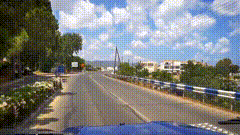 山村道路唯美素材素材特效短视频素材