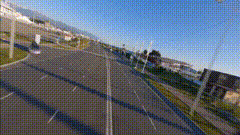 材公路素材无人机航拍