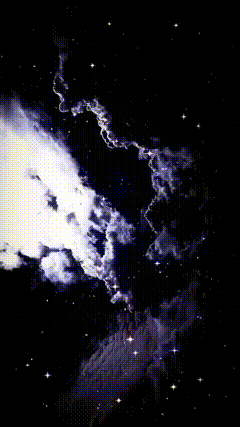 漂亮的星星可以跟好看的月亮在一起了视频素材特效
