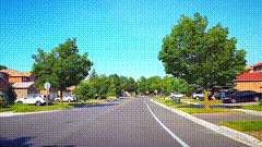 道路唯美视频素材