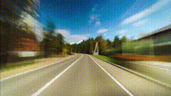 道路速度视角加长版唯美视频素材速度公路