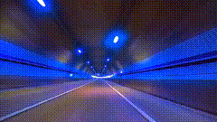 隧道素材特效