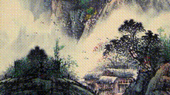 中国风会说话的中国画，真心喜欢我们伟大的中国文化，不