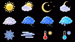 天气报告动画