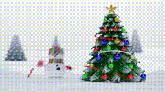 童话世界冰雪王国雪人圣诞节祝圣诞节快乐,魔法