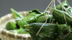 端午节粽子节手包粽子、包粽子全过程素材，祝大家端午节