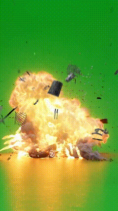 绿幕特效素材2004