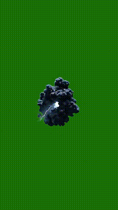 绿幕特效素材特效背景8665