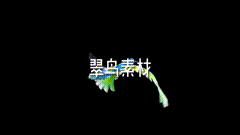 绿幕素材翠鸟你们知道为什么鸟可以在空中停留固定不动的