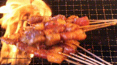美食烧烤喝酒撸串碳火烤串，看到美食无法抵抗诱惑，减肥
