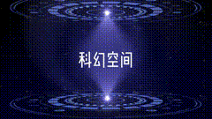 视频素材科幻空间时光穿梭空间，空间轮回