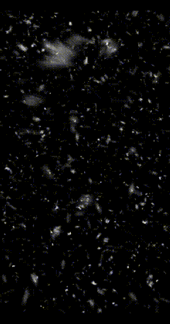 黑屏幕雪