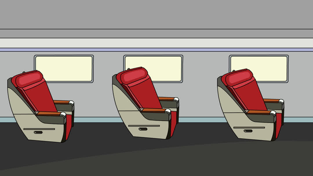 飞机内部